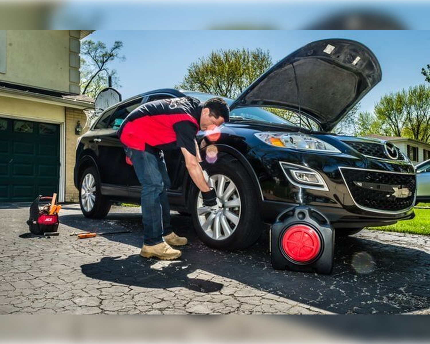 An image that shows one of our commercial roofing maintenance and repair results